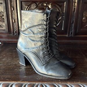 Frye Lace Up Booties